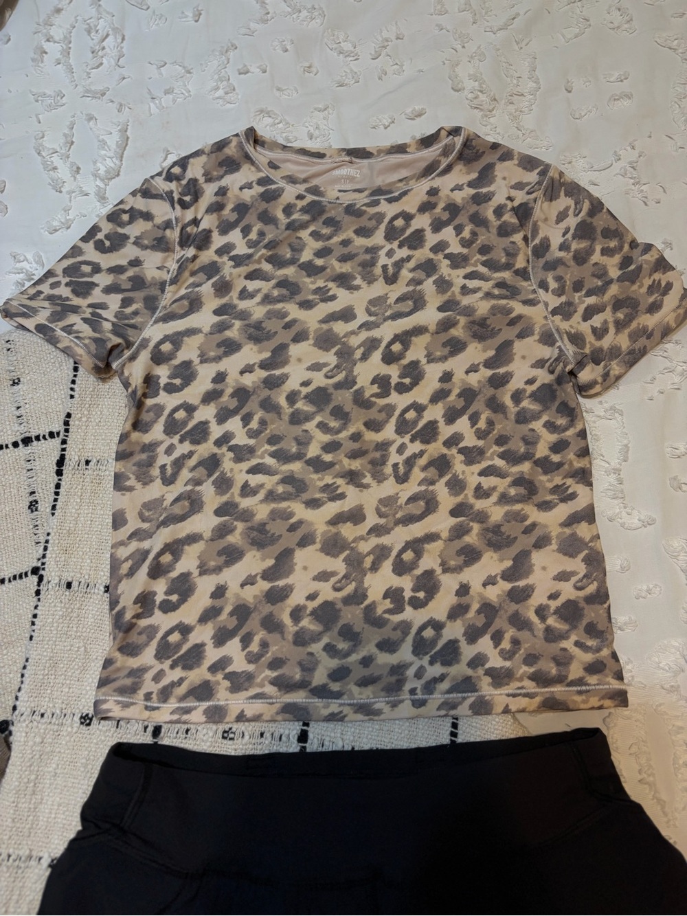 Arie Smoothez Cheetah Print Top